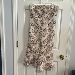 Eva Mendes off shoulder dress